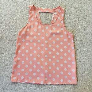 Light Pink Tank - size small